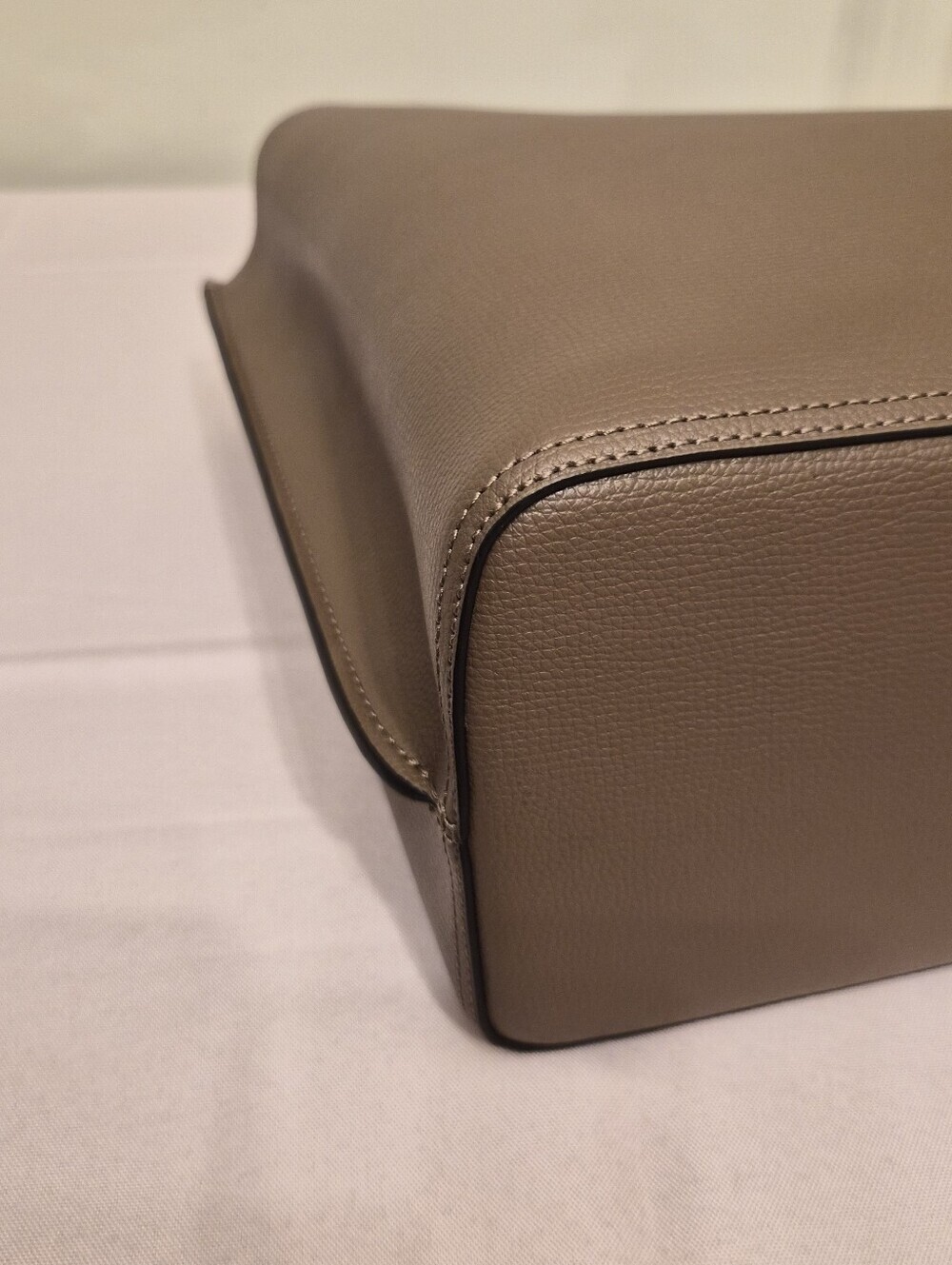 Kate Spade New York All Day Large Leather Tote | Taupe & Sage Green - Picture 12 of 12